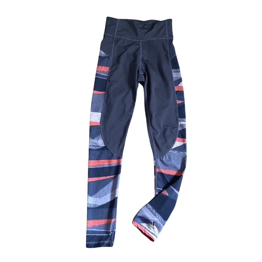 Adidas XS Climalite Multicolor Panel Leggings
